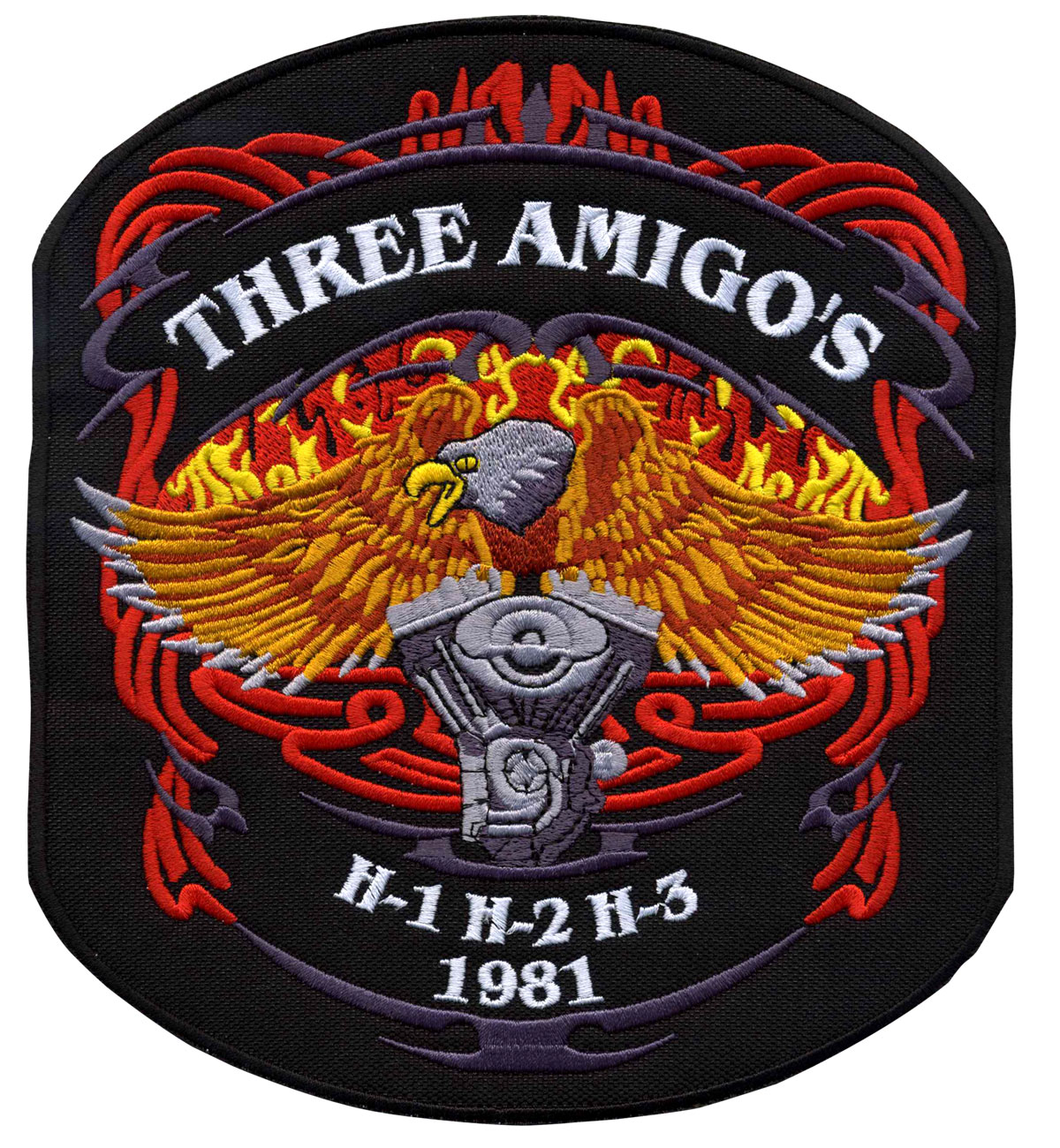 motorcycle club patch designer